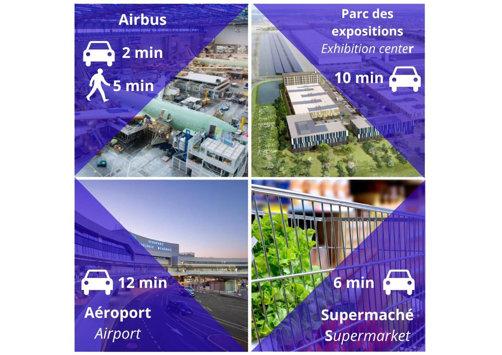 Le Beluga Xl - Confort Et Proximite Airbus Colomiers Exterior photo